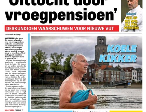 Artikel Telegraaf Ewout Staartjes